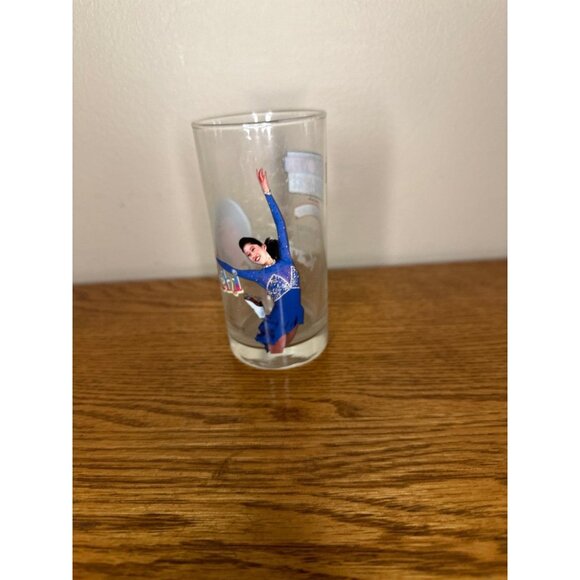 KRISTI YAMAGUCHI Glass Jar Smuckers Grape Jelly Discover US Olympic Stars On Ice - Picture 2 of 3